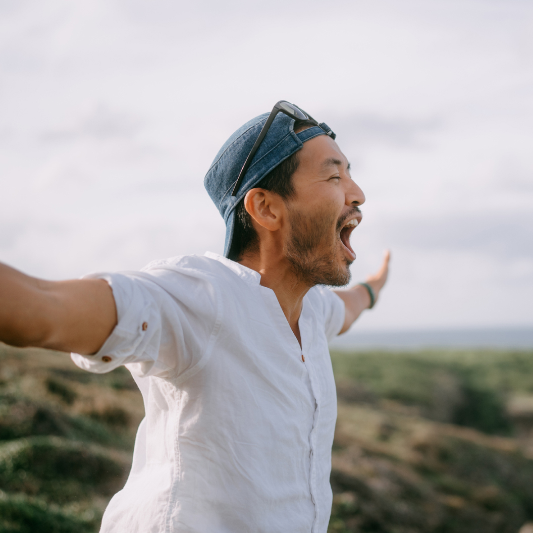 Individual in outdoor setting